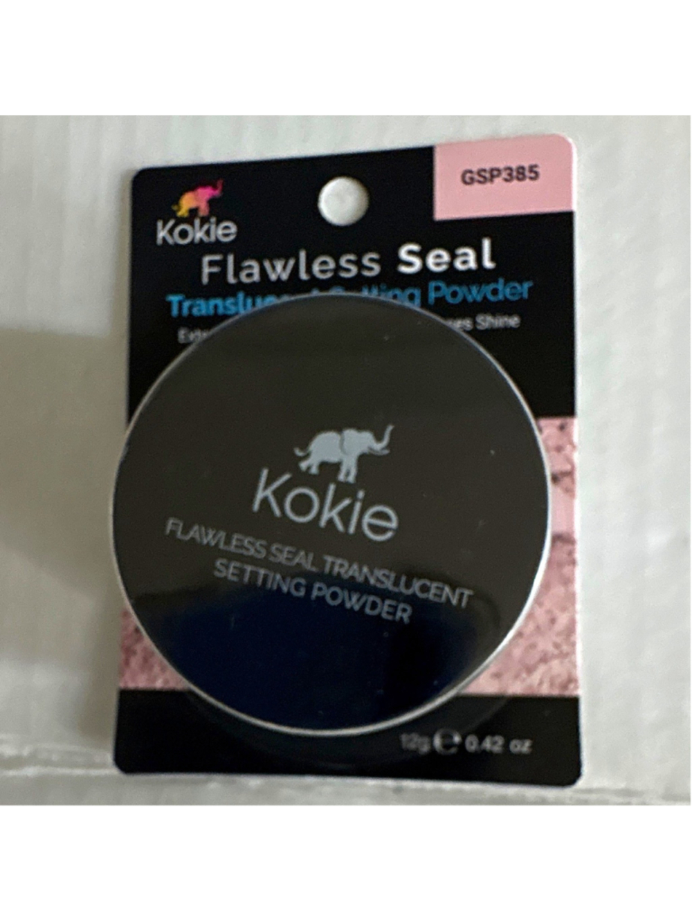 Kokie Flawless Seal Translucent Setting Powder Matte 0.42 oz GSP385